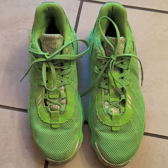 Adidas Dame 7 Shoes Sneaker 11.5  Basketball GCA I Am My Own Fan Solar Green